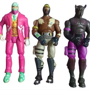 Fortnite Action Figures Lot of 3